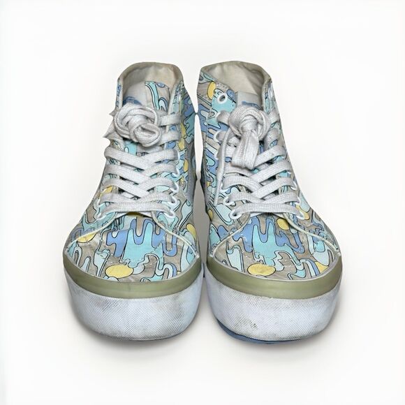 VANS Sk8-Hi Tapered Stacked High UV Ink Sunwaves Chunky Platform Shoes Women 6.5 - Picture 5 of 14